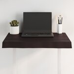 vidaXL Dessus de table bois massif traité bordure assortie
