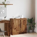 vidaXL Meuble vieux bois 82 5x30 5x80 cm bois d'ingénierie
