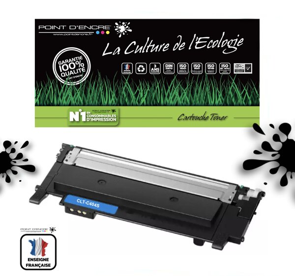 CLT-C404S - CYAN  - Grande capacité