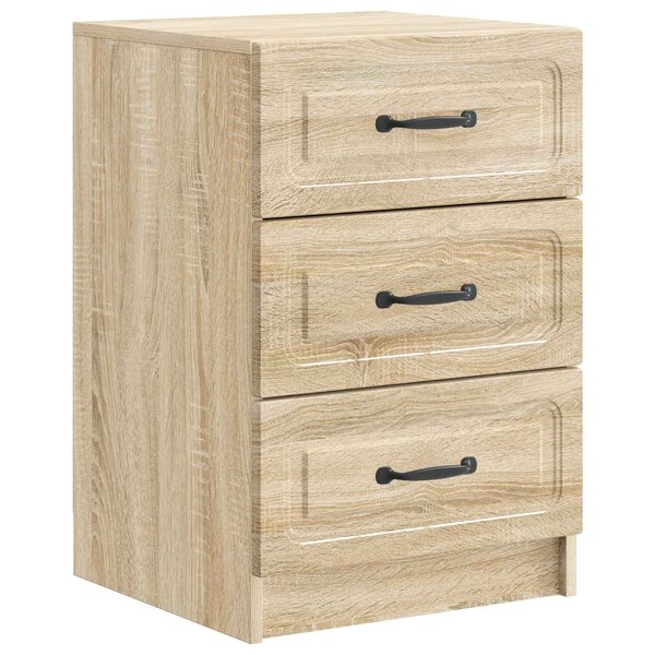 vidaXL Cabinet de chevet Chêne Sonoma 43 x 41 x 63 5 cm