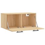 vidaXL Armoire murale chêne sonoma 80x36 5x35 cm bois d'ingénierie