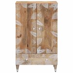vidaXL Buffet 60x33 5x100 cm bois de manguier massif