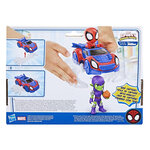 Coffret Marvel Spidey et Arachno-Bolide avec Figurine et Véhicule pour Enfants