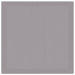 vidaXL Ensemble salle à manger jardin 5 pièces gris clair en poly rotin