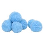 vidaXL Boules anti-bactériennes filtrantes de piscine bleu 1400 g PE