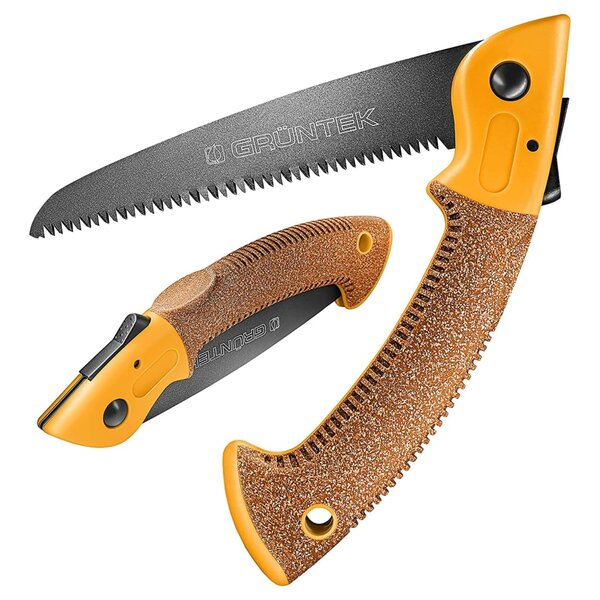 GRÜNTEK Scie d'élagage pliante ZANDER 410 mm
