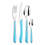 Amefa Set de coutellerie 24 Pièces Eclat Turquoise