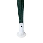 vidaXL Tente de fête Vert  Blanc 800 x 400 x 266 cm Polyester  Acier