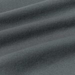 vidaXL Jeté Gris foncé 280 x 210 cm Toison