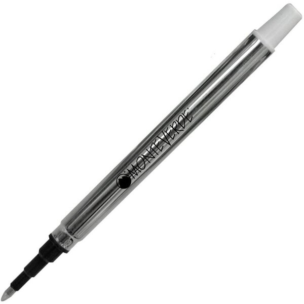 Tube 4 recharges roller noir pointe fine compatible avec Sheaffer MONTEVERDE