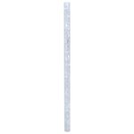 vidaXL Films pour fenêtre 2 Pièces dépoli motif de fleurs PVC