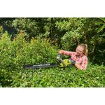 Taille-haies 36 V lames 60 cm écartement 26 mm fonction scie - batterie lithium+ 36V 2 0 Ah