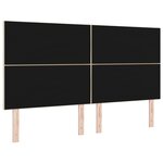 vidaXL Tête de Lit LED Ensemble de 3 Crème Rembourré 180 cm Moderne