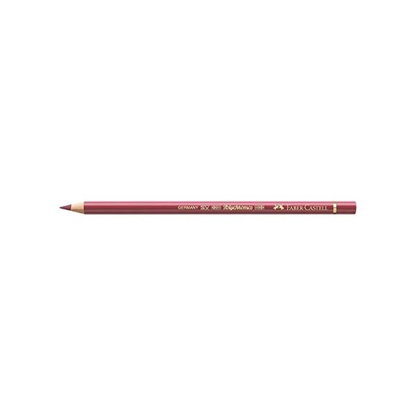 Crayon de couleur POLYCHROMOS Mine 3 8mm à l'Huile Rouge Foncé FABER-CASTELL