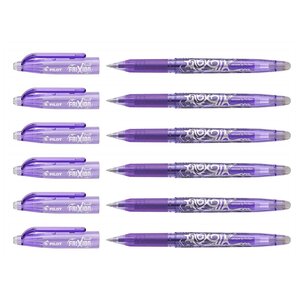 Stylo roller FRIXION BALL 05  violet x 6 PILOT