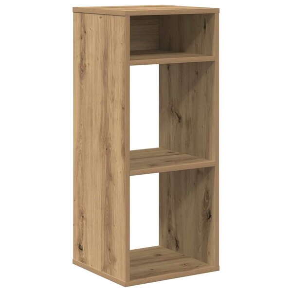 vidaXL Bibliothèque chêne artisanal 34x31x80 cm bois d'ingénierie