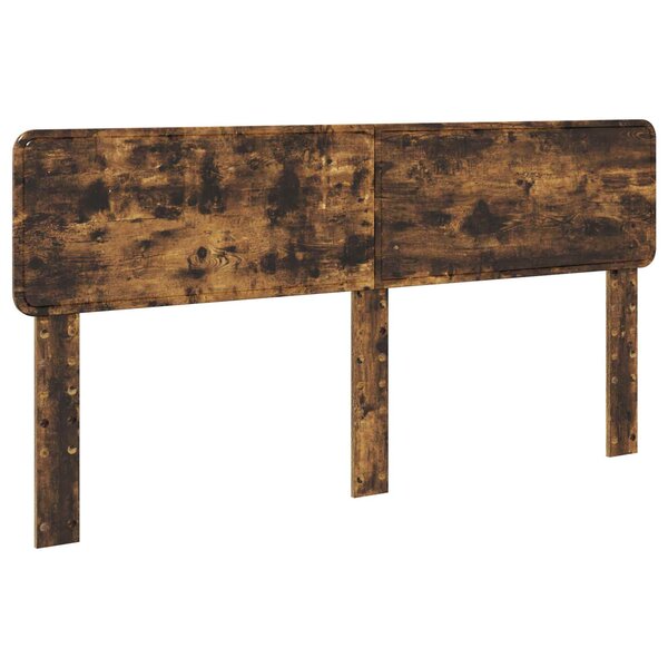 vidaXL Tête de lit Chêne fumé 180 cm Bois d'ingénierie