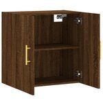 vidaXL Armoire murale chêne marron 60x31x60 cm bois d'ingénierie