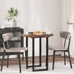 vidaXL Plateau de table Bois ancien 70 x 70 x 1.5 cm Bois d'ingénierie