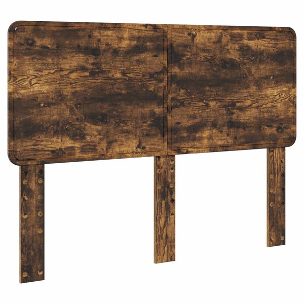 vidaXL Tête de lit Chêne fumé 140 cm Bois d'ingénierie
