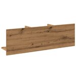 vidaXL Armoire murale 100x16 5x30 cm chêne artisanal bois d'ingénierie