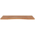 vidaXL Dessus de bureau 90x50x2 5cm rectangulaire bois massif d'acacia