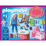 Playmobil 70210 - dollhouse la maison traditionnelle - chambre de bébé