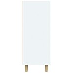 vidaXL Buffet blanc 69 5x34x90 cm bois d'ingénierie