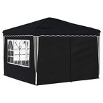 vidaXL Tente de fête pop-up 288 x 288 x 245 cm Anthracite Tissu Oxford