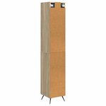 vidaXL Ensemble de Meubles 2 Pièces Chêne Sonoma 34 5 x 34 5 x 90 cm