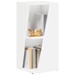 vidaXL Étagère latérale Blanc 33 x 32 x 70 5 cm Bois d'ingénierie