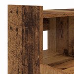 vidaXL Bureau Bois ancien 97 x 45 x 90 cm Bois d'ingénierie