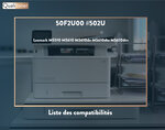 Qualitoner x2 toners 50f2u00 #502u noir compatible pour lexmark