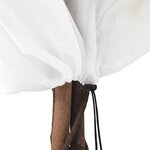 vidaXL Housses de protection pour plantes avec cordon de serrage 8 Pièces