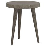 vidaXL Ensemble de tables d'appoint 3 Pièces Gris MDF et fer