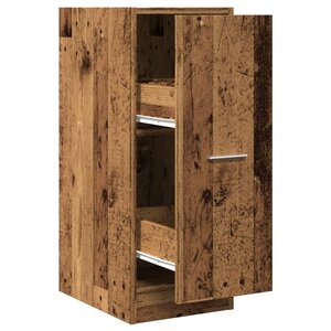 vidaXL Armoire d'apothicaire vieux bois 30x41x77 5cm bois d'ingénierie