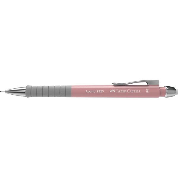 Porte-mine grip apollo 2325 diam 0 5 mm rosé faber-castell