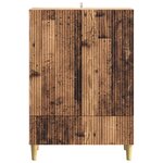vidaXL Buffet Bois ancien 66 x 34 5 x 95 cm Bois d'ingénierie