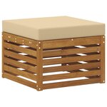 vidaXL Ensemble de canapés d'extérieur 5 pc