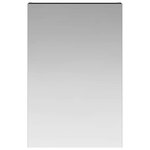 vidaXL Armoire Miroir de Salle de Bain Chêne noir 40 x 10 5 x 60 5 cm