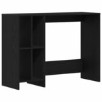 vidaXL Bureau Chêne noir 102 5 x 35 x 75 cm Bois d'ingénierie