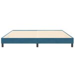 vidaXL Sommier à lattes de lit sans matelas bleu foncé 200x210cm