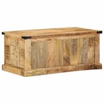 vidaXL Table basse Marron 90 x 50 x 40 cm Bois de manguier massif
