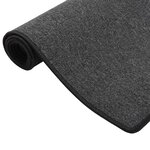 vidaXL Tapis de couloir Anthracite 50x300 cm
