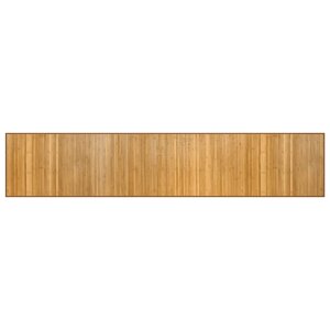vidaXL Tapis rectangulaire naturel 60x300 cm bambou