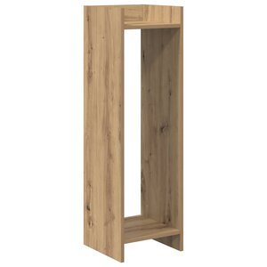 vidaXL Support de Plante Chêne artisanal 30 x 30 x 100 cm