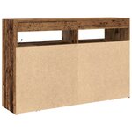 vidaXL Buffet Bois ancien Bois reconstitué 116 x 30 x 75 cm Buffet