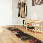 vidaXL Coureur de Tapis MARSA Multicolore 50 x 250 cm Polyester et PVC