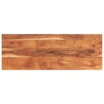 vidaXL Dessus de table 140x50x2 5cm rectangulaire bois massif d'acacia