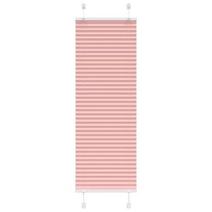 vidaXL Store plissé rose 45x150 cm largeur du tissu 44 4 cm polyester
